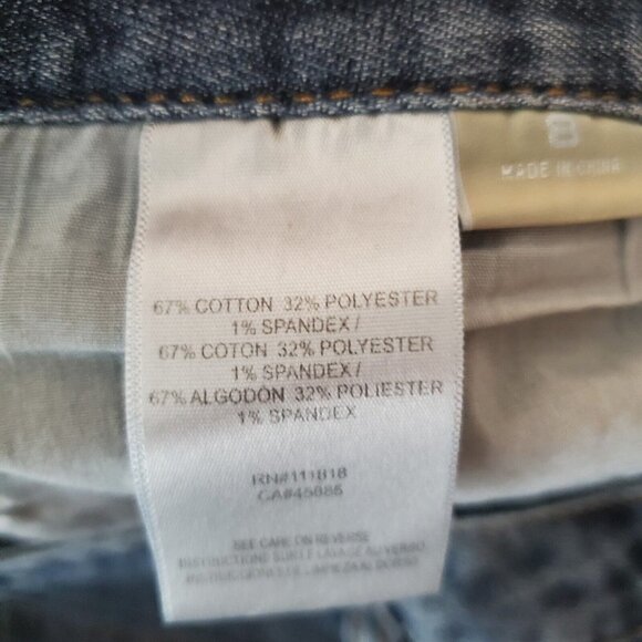 Michael Kors Flare Jeans‎ Womens 8 Stretch Denim Lowrise Cotton blend - Picture 5 of 14